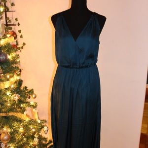 Blue maxi dress
